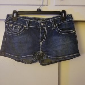 Denim Shorts with cute detail size M